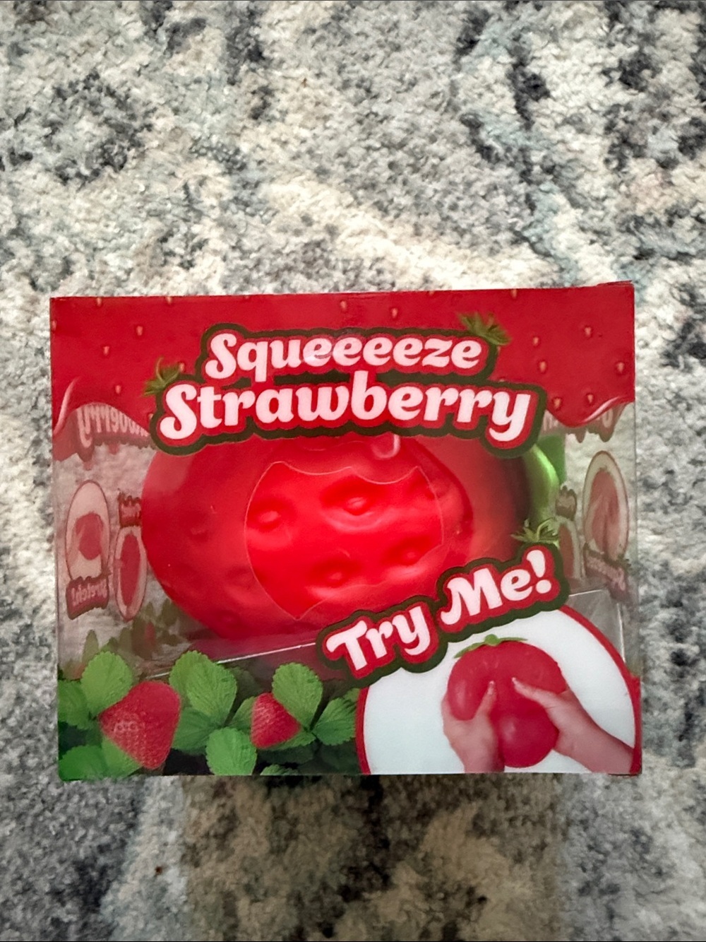 Sunny Days Strawberry Squeeezy Toy